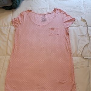 Pink Polka Dot T-Shirt
